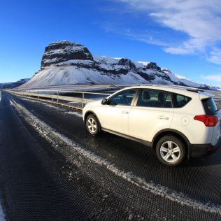 Car on iceland