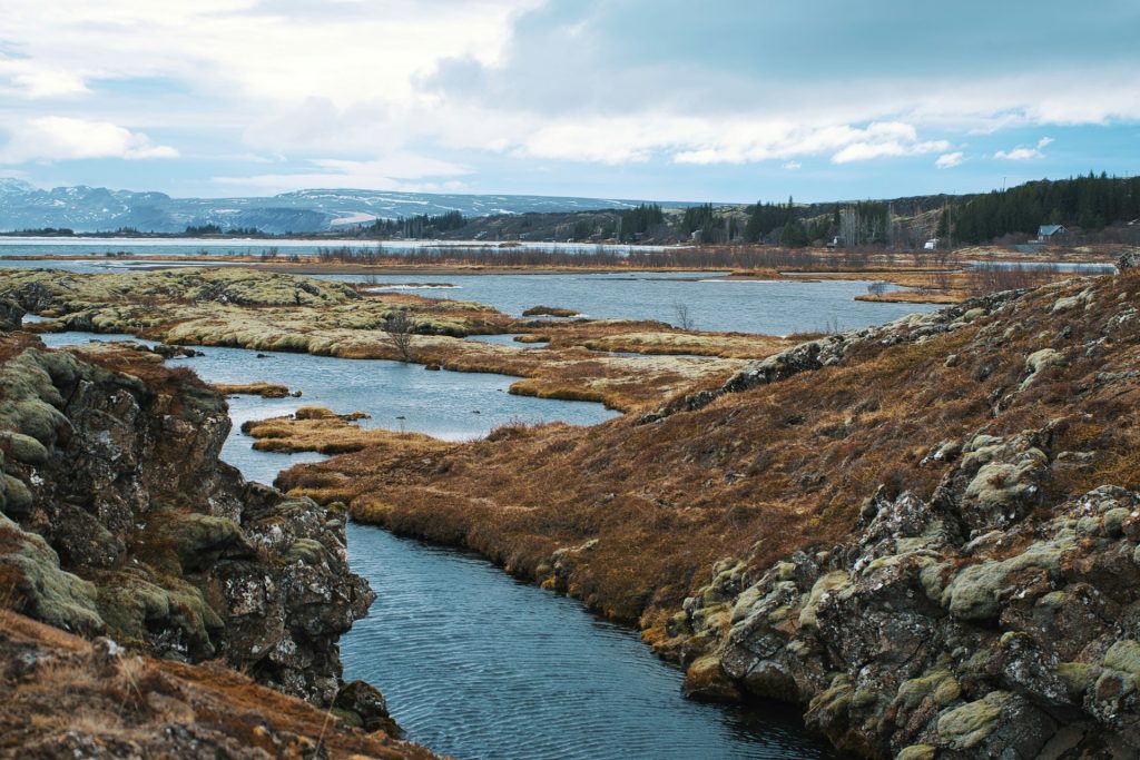 the Silfra Rift in Iceland national park