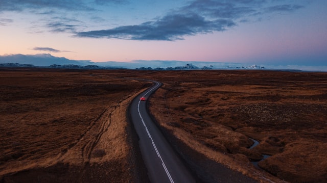 renting a 2WD car in Iceland