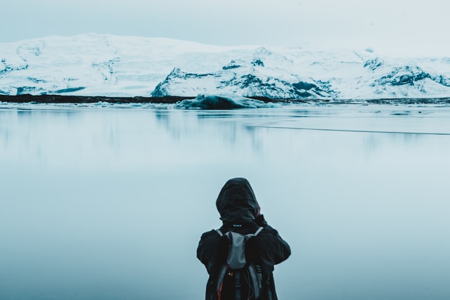 Iceland Jokulsarlon in autumn