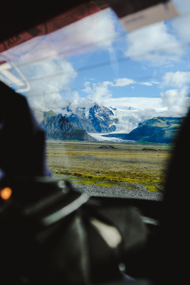 you will be able to see the glacier views in Iceland