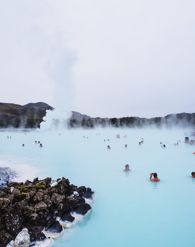 blue lagoon hot spring Iceland 