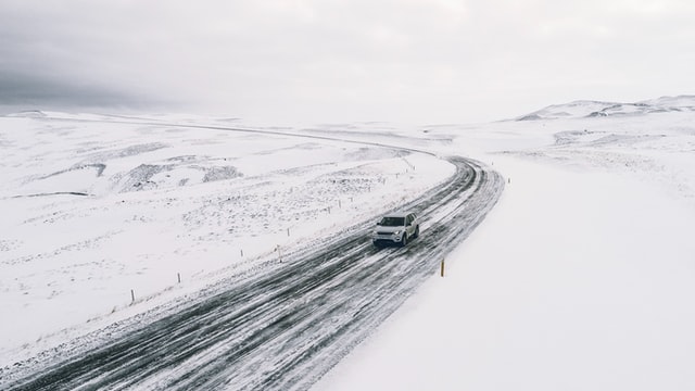 you are recommended to rent a 4x4 in winter Iceland