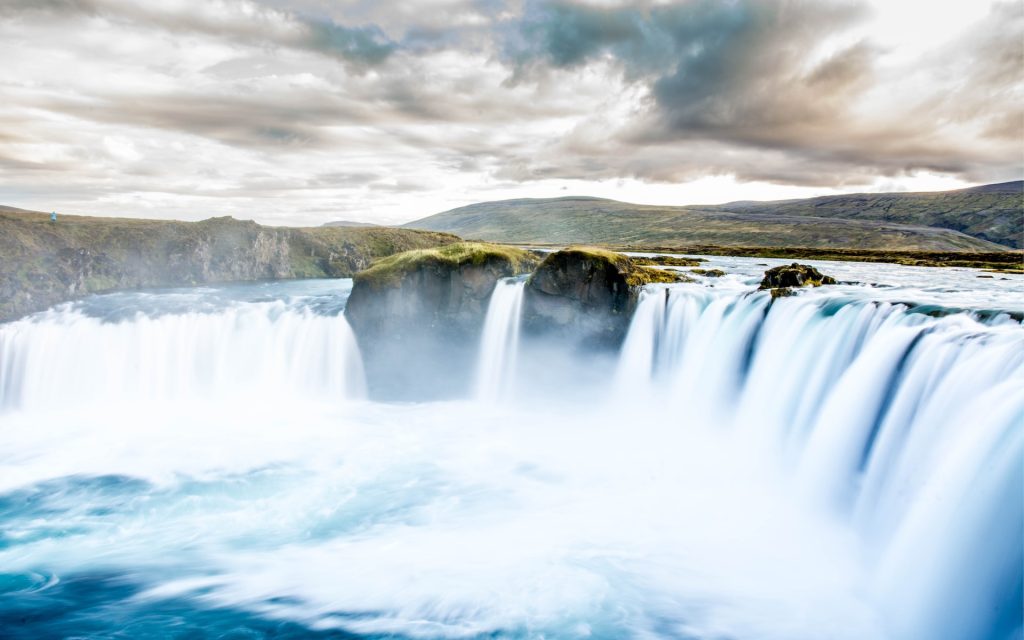 iceland godafoss in the north
