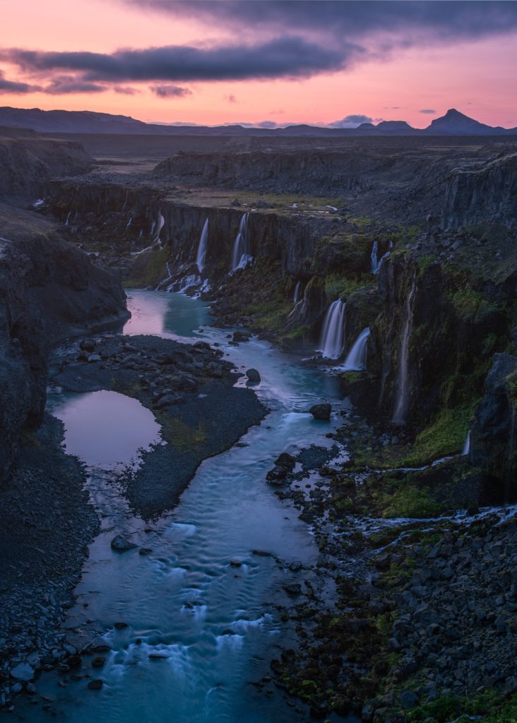 Sigöldugljúfur is located in Iceland highland