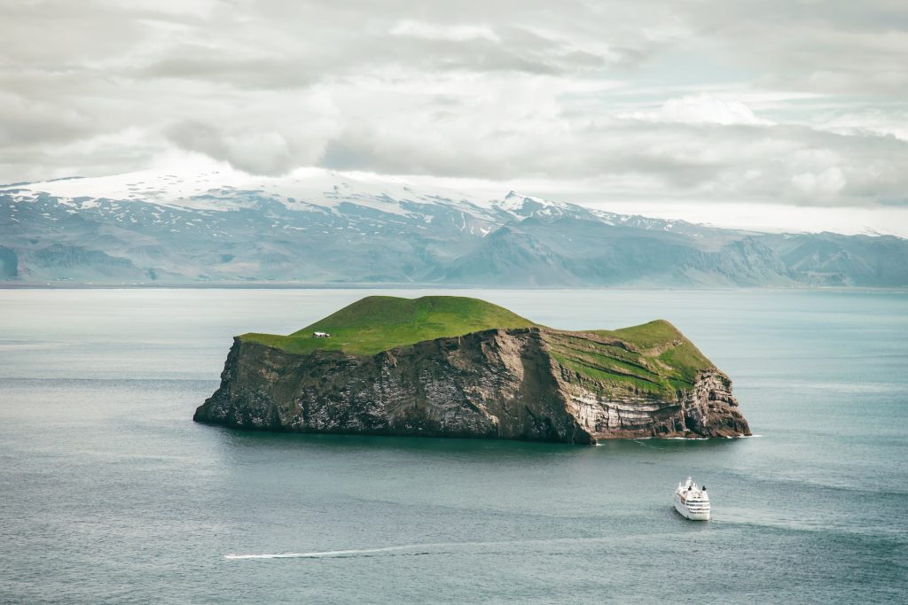 taking a ship to westman island Iceland