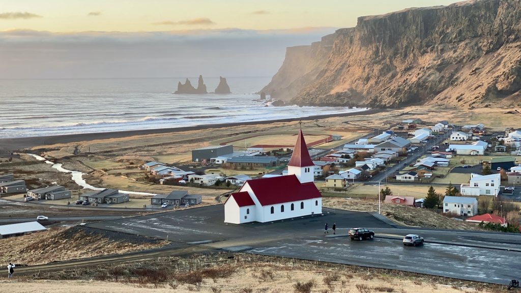 vik is the south most town in Iceland 