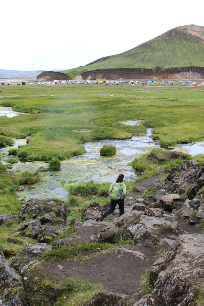 Landmannalaugar is one of the hiking paradise of Iceland