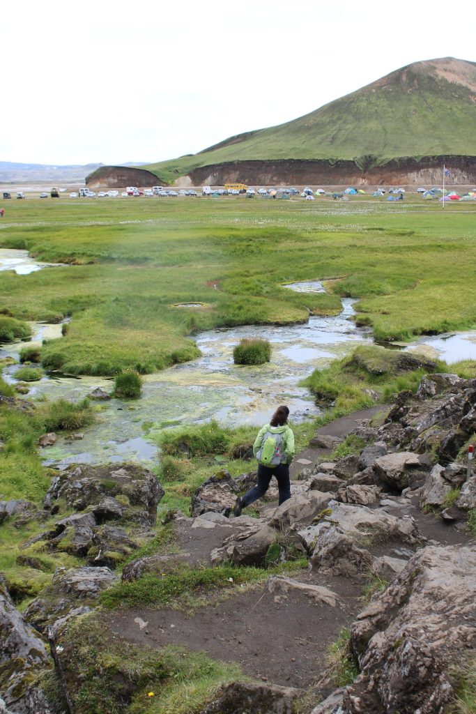 Landmannalaugar is one of the hiking paradise of Iceland 