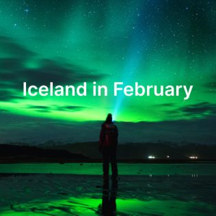 Guide to Iceland in February for those want to travel with rental car