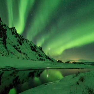 there is a high possibility of seeing the Northern light in Iceland in November