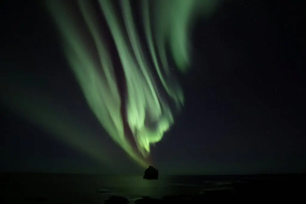 Northern Lights in Reykjanes