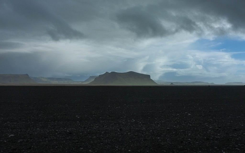 iceland weather is extremely unpredictable 
