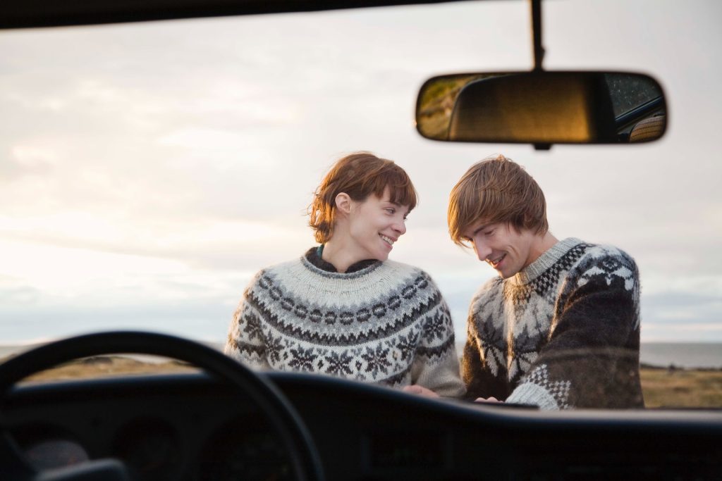 The Icelandic Lopapeysa is the traditional clothes of iceland