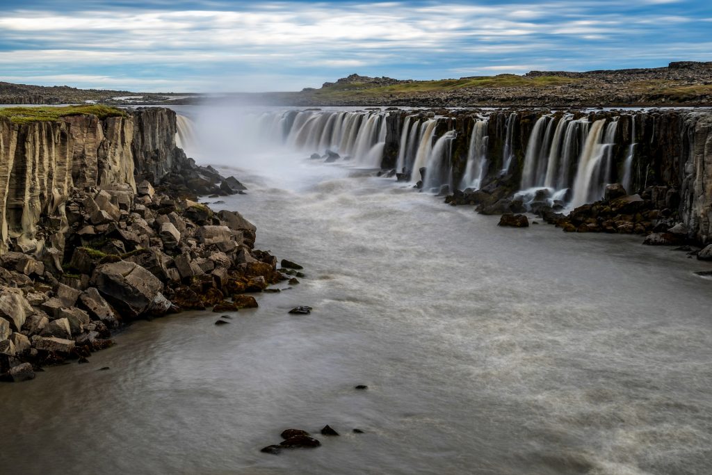 Jokulsargljufur Canyon in North Iceland that is home of Dettifoss