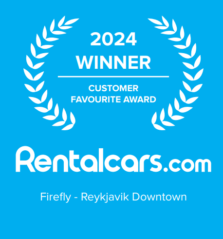 winner of customer favorited car rental in Iceland 