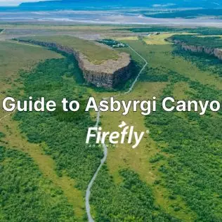 Asbyrgi Canyon in North Iceland