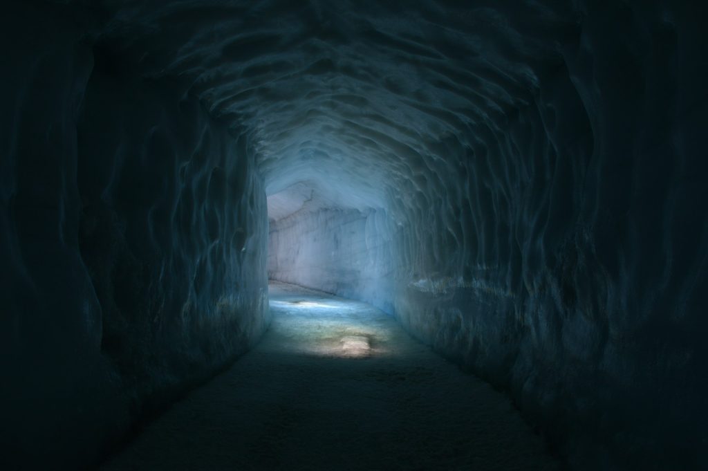 visit the ice cave at Langjökull glacier

