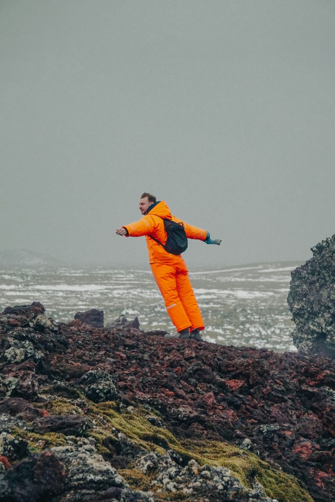 strong wind in Iceland