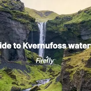 A quick and easy guide to Kvernufoss waterfall in south Iceland