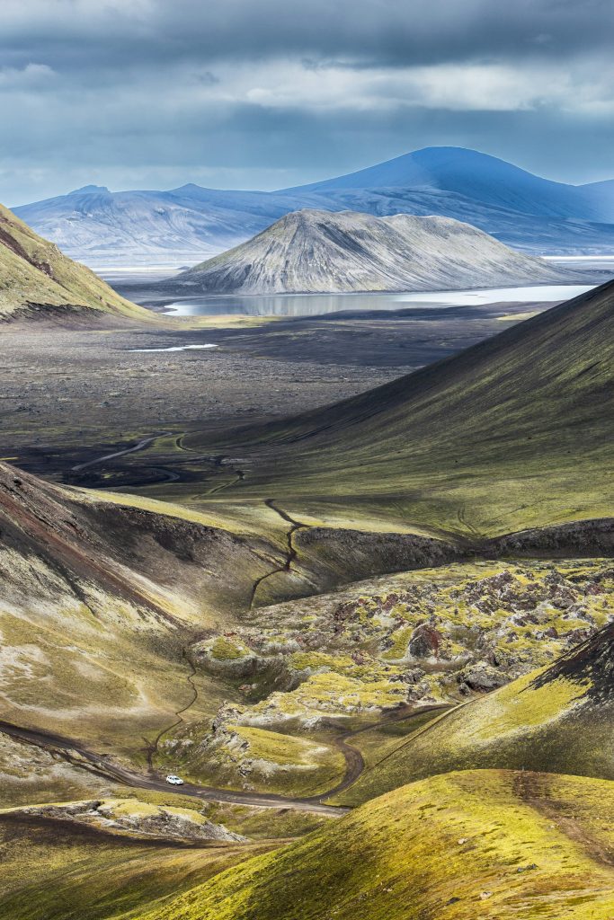 the best volcano map in Iceland