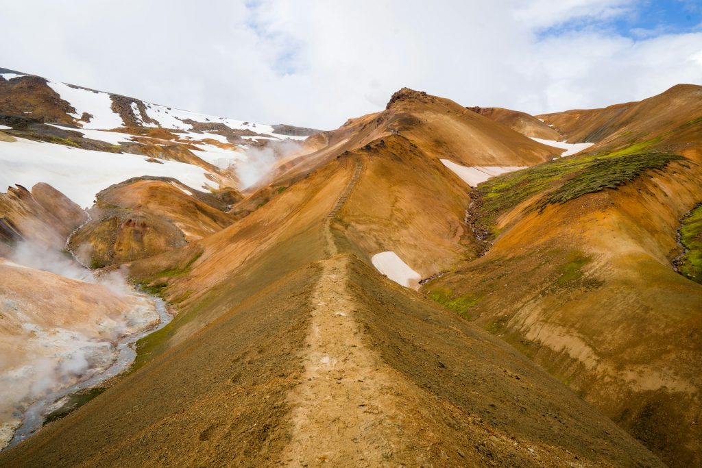 Hveradalir is a part in Kerlingarfjöll