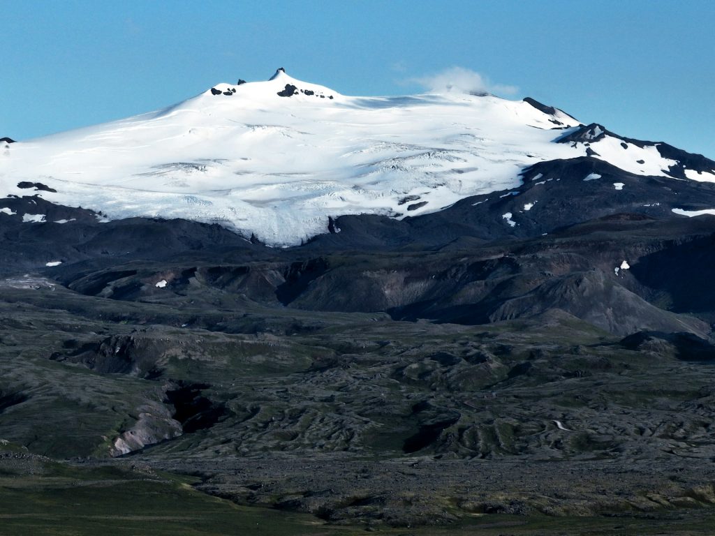 the Snæfellsjökull glacier in Iceland snaefellsne
