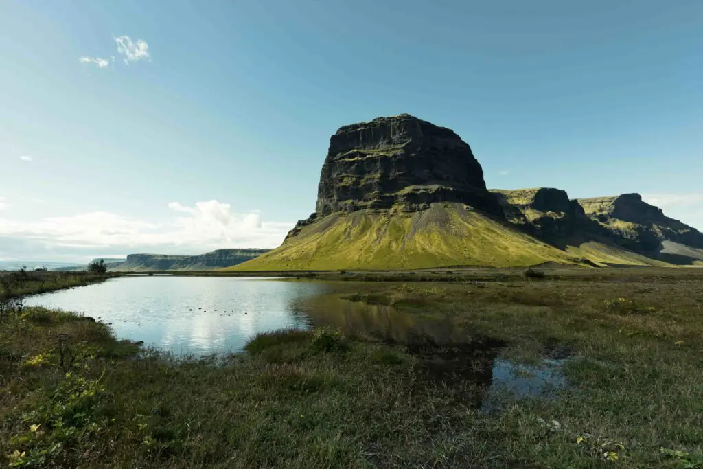 Lómagnúpur Mountain in Iceland