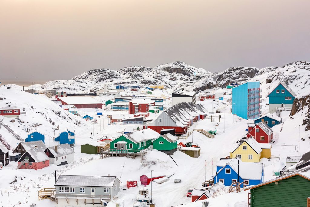 Greenland in winter