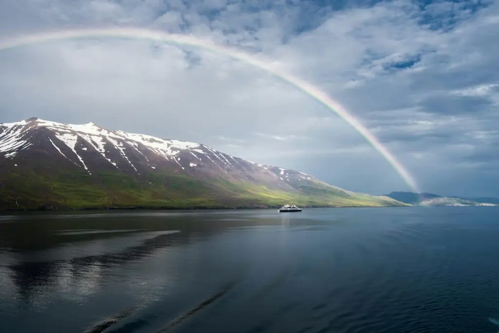 Rainbow in Akureyri